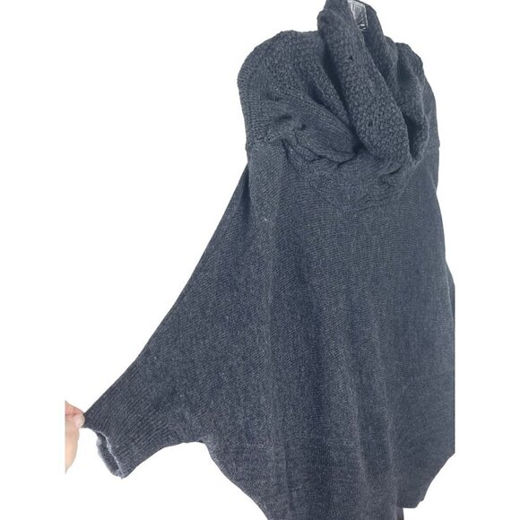 vince womens sweater Alpaca Wool blend elbow sleeves high relaxed neck - Picture 4 of 10